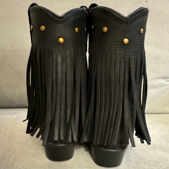 Little Girl’s Fringe cowboy boots - Picture 4 of 5